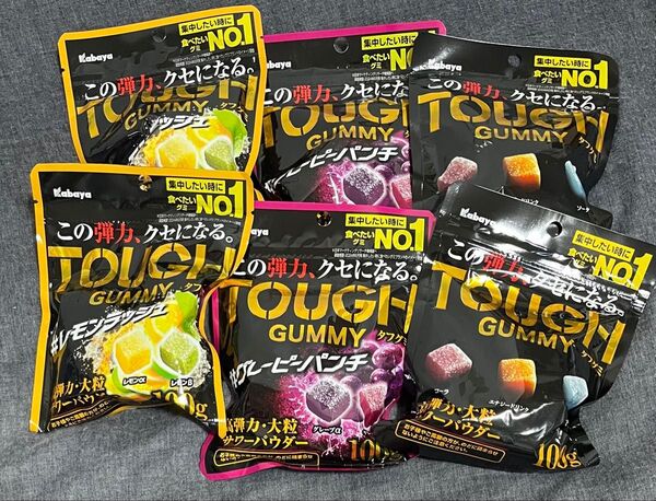 カバヤ食品 タフグミ 6個
