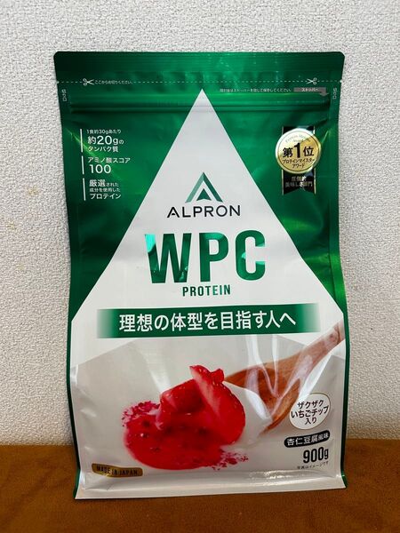 アルプロン (ALPRON) ホエイ プロテイン WPC 杏仁豆腐味 900g