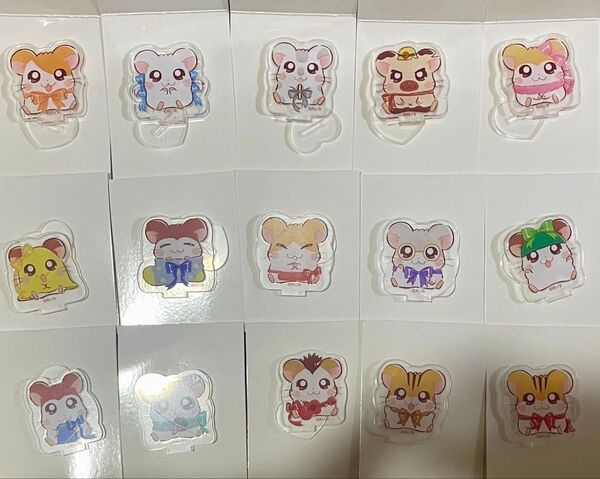 ハム太郎 アクスタ アクリルスタンド コンプ コンプリート キャンドゥ セリア ダイソー