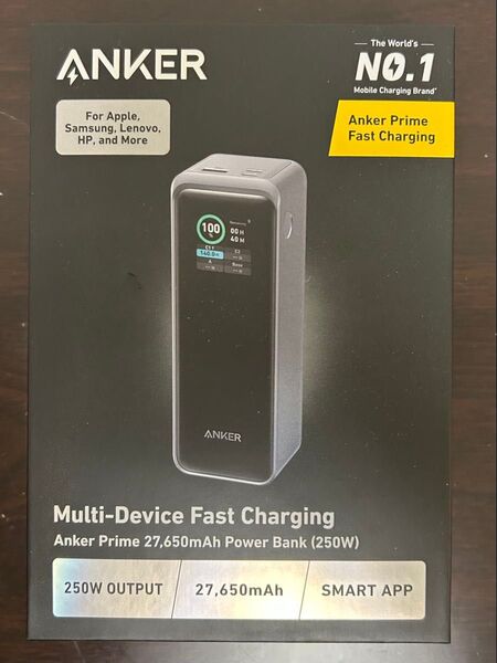 Anker Prime Power Bank (27650mAh, 250W)