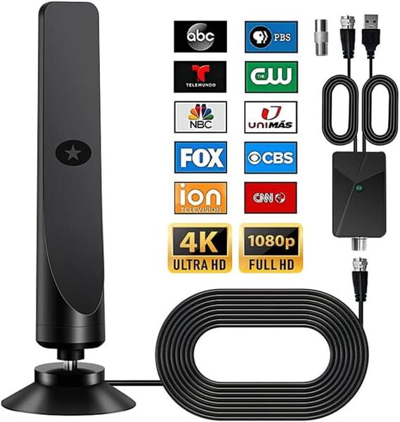 テレビアンテナ 地デジアンテナ USB式 小型軽量信号 日本語説明書 室内アンテナ 4K HDTV