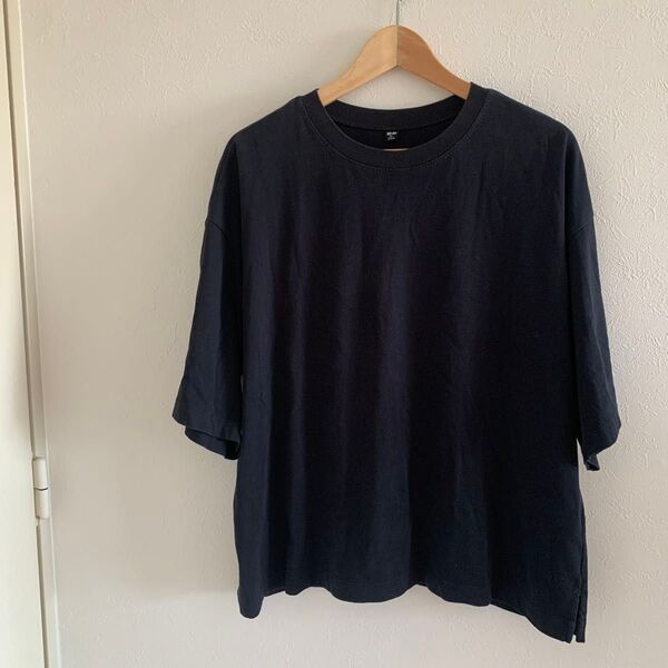 ユニクロ Tシャツ 黒 XLサイズ