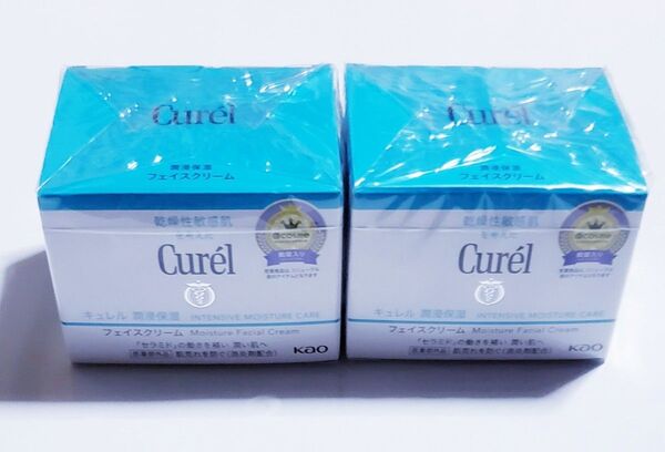 キュレル 潤浸保湿 フェイスクリーム 40g 2個セット