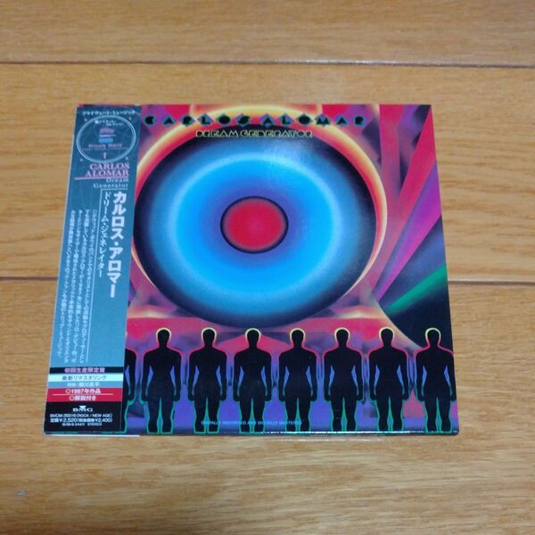 CARLOS ALOMAR Dream Generator 邦盤紙ジャケ