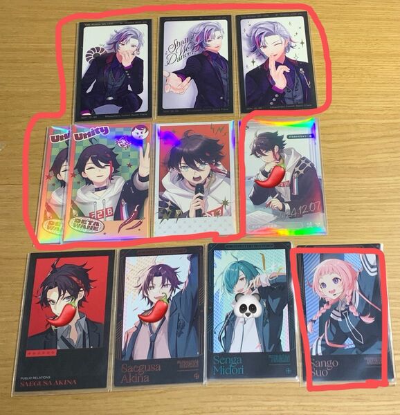 にじさんじチェキ まとめ売り