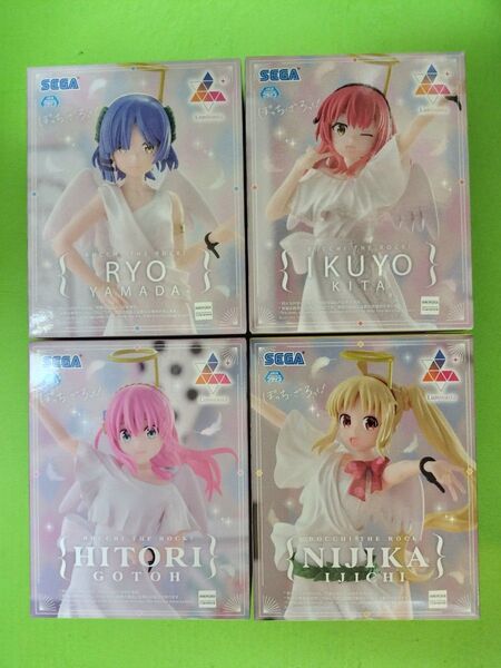 ぼっち ざ ろっく! 後藤ひとり&伊地知虹夏&山田リョウ&喜多郁代 天使ver. フィギュア 4体 フル コンプリート セット