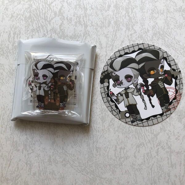 第五人格 identityⅤ トレーディング Fun Trip アクリルキーホルダー 白黒無常