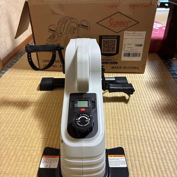 【日本正規輸入品】 サニーヘルス&フィットネス フィットネスミニバイク アンダーデスクバイク ペダルエクササイザーSF-B0891