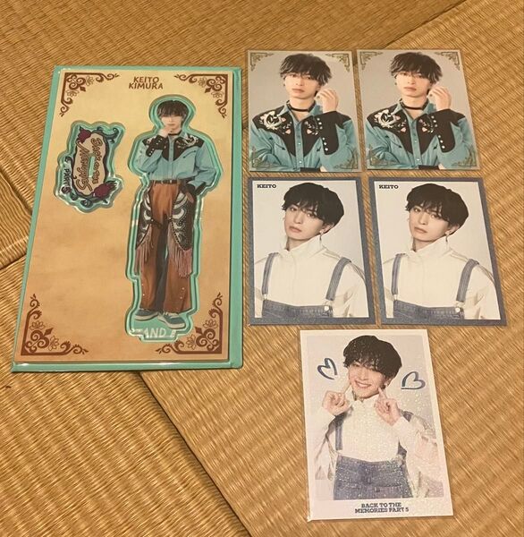 FANTASTICS BTTM5 木村慧人 フォトカード アクリルスタンド シクレ