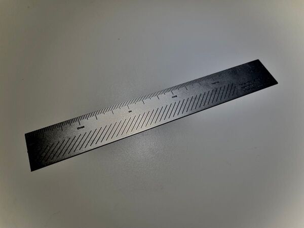 ラダイト アルミ製触刻定規(箱付き)