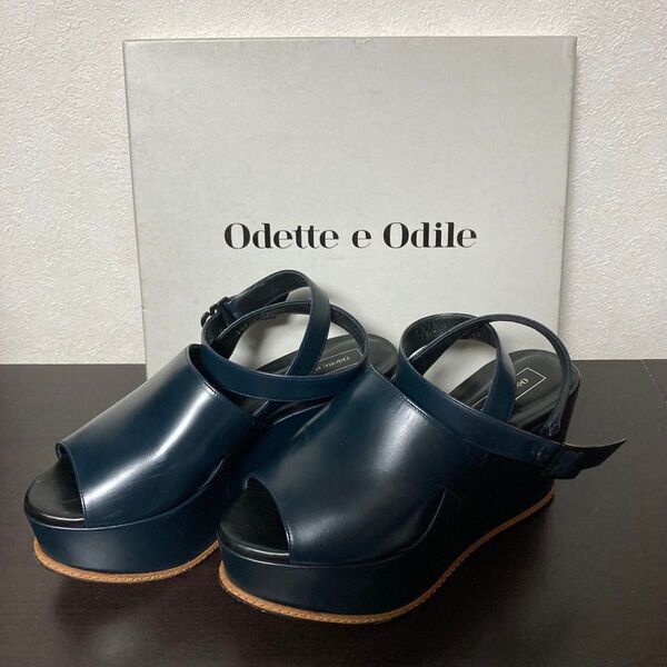 Odette e Odile 厚底サンダル プラットフォームサンダル ユナイテッドアローズ 37 23.5㎝ 日本製