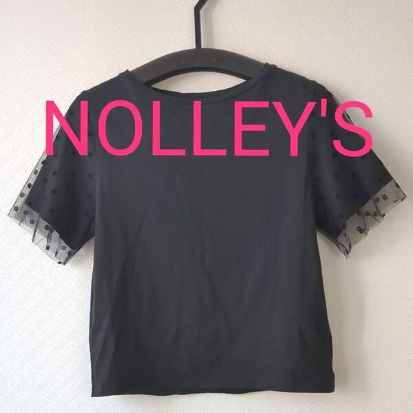 ノーリーズ Tシャツ 半袖 カットソー 袖チュール