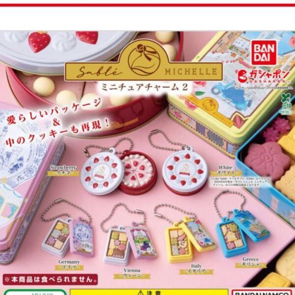 サブレミシェル ミニチュアチャーム2 イタリア ウィーン セット