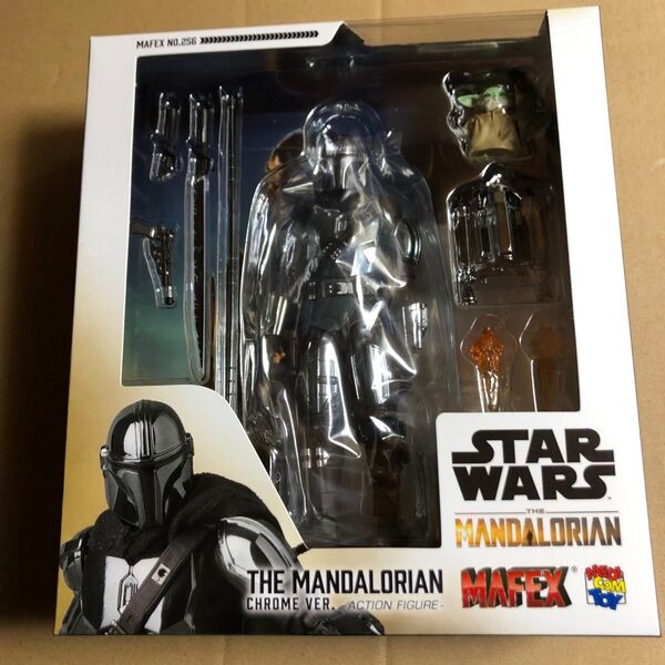 マフェックス No.256 MAFEX THE MANDALORIAN CHROME ver. スターウォーズ メディコムトイ