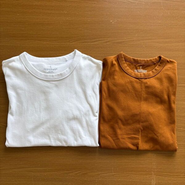 GU コットンクルーネックT ユニセックス