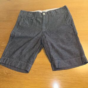 無印良品 ハーフパンツ メンズ グレー