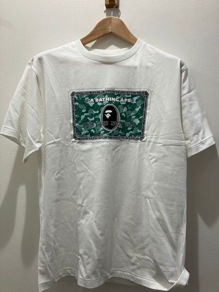 【新品未使用】A BATHING APE Tシャツ メンバーズカード TEE メンズ Lサイズ