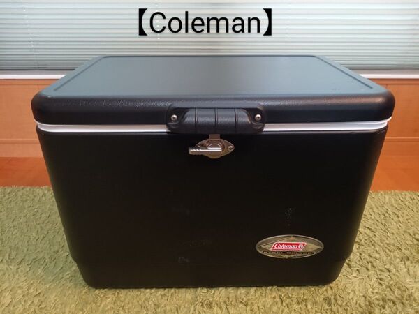 【Coleman】 54QT スチールベルトクーラー ブラック ①