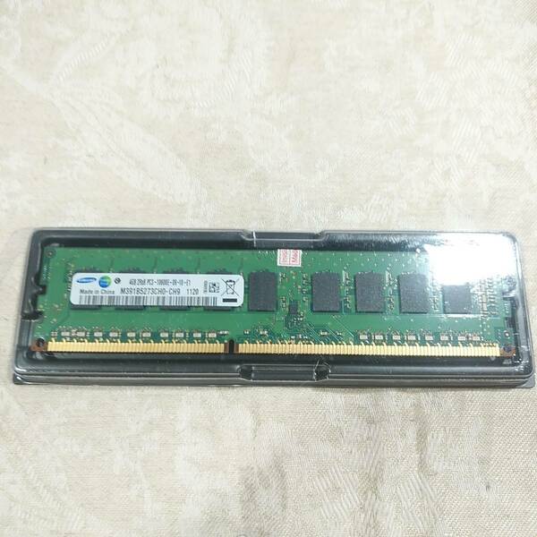 新品 SAMSUNG サムスン 4GB(バラ売り) DDR3-1333MHz PC3-10600E 1.5V ECCサーバーメモリーRAM 送料無料