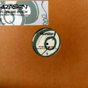 12inchレコード　 BRASSY / B-COS WE ROCK