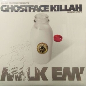 12inchレコード　 GHOSTFACE KILLAH / MILK 'EM (シールド)