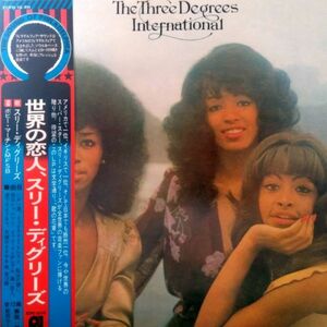 LPレコード　 THE THREE DEGREES / INTERNATIONAL
