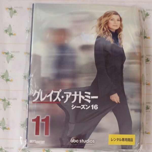 グレイズ・アナトミー シーズン16 全11巻 レンタルアップDVD再生視聴済