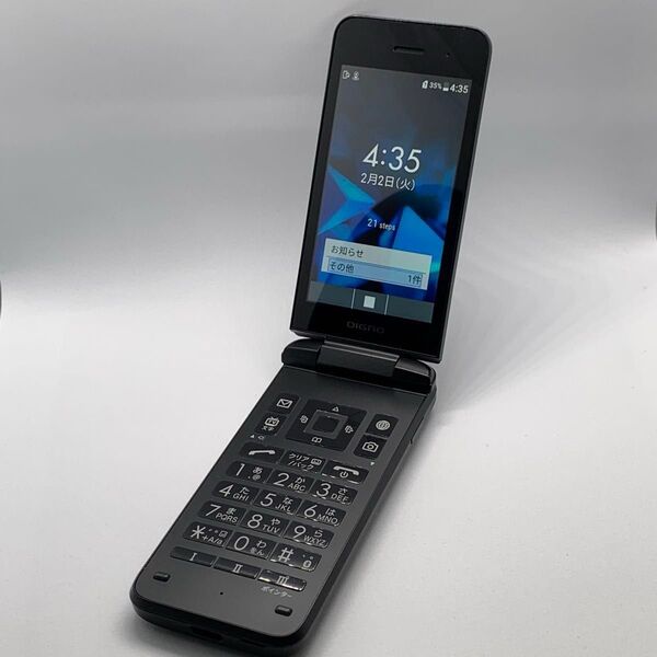 Kyocera 京セラ DIGNO ケータイ3 902KC ブラック SIMフリー SIMロック解除済み