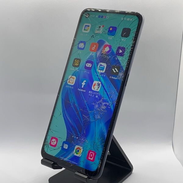 OPPO Reno5 A CPH2199 シルバーブラック 楽天モバイル SIMフリー SIMロック解除済み ジャンク 現状品