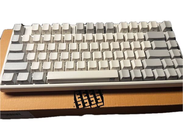 NiZ Plum 82キー AKEEYO 静電容量無接点方式 ホワイト