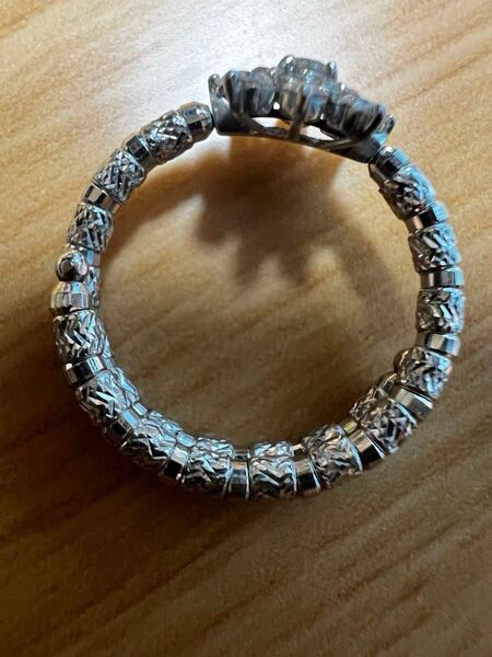 準プラチナ ダイヤモンドリング 指輪 フラワー 花 0.5ct 好きな方へ