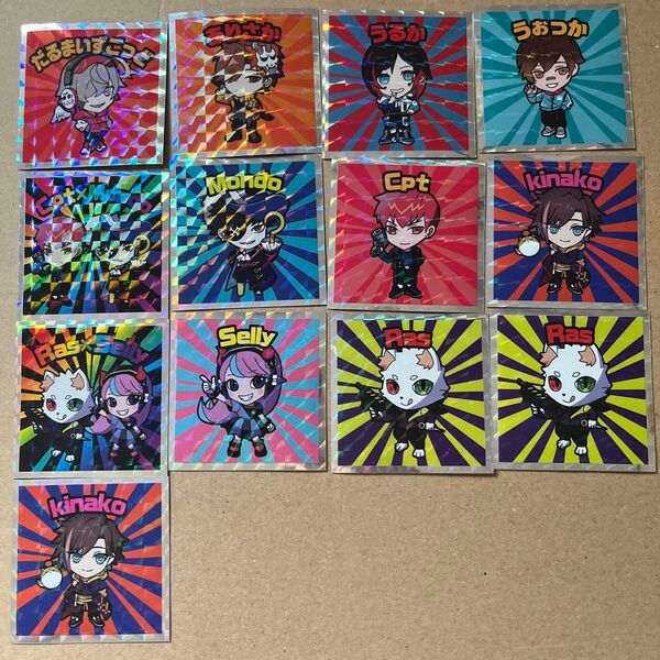 crazyraccoon クレイジーラクーンマンチョコ ステッカー