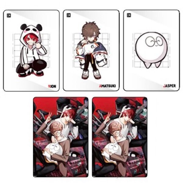 crazyraccoon CRコレクションカード じゃすぱー rion 天月