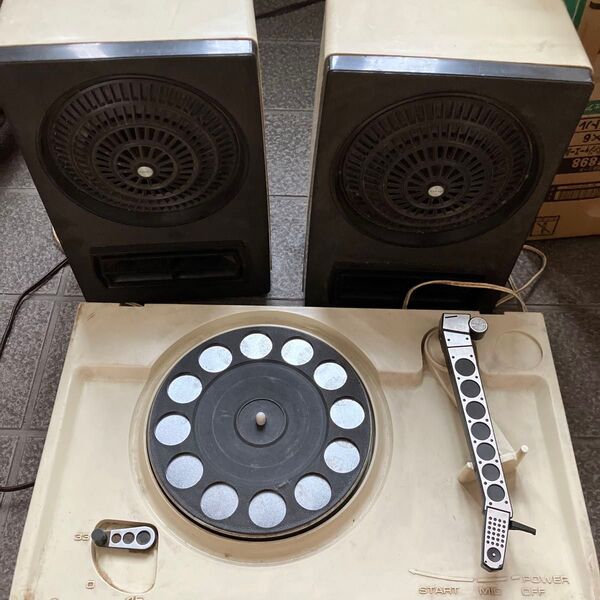 Victor レコードプレーヤー スピーカー セット