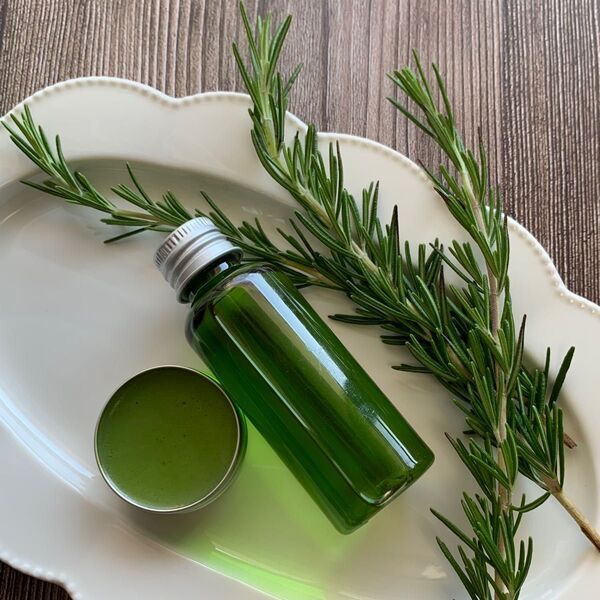 【ローズマリーチンキ&ローズマリー軟膏】ウルソール酸 ハーブ 消臭剤 ワセリン 虫除けスプレー 農薬不使用 野草 クーポン利用