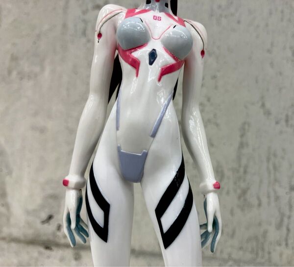 2021年 真希波 マリ イラストリアス フィギュア ヤマト作戦 流通限定版 白装束 プラグスーツ アンダーリム眼鏡 外箱無