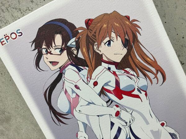 2022年 マリアス キャンバスボード 式波 アスカ ラングレー 真希波 マリ イラストリアス 深々度ダイブ用耐圧試作スーツ