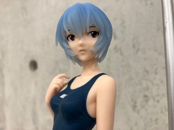 2013年 綾波レイ フィギュア 第壱中学校 2年A組 女子指定 スクール水着 MAT調ver. 後期版 SEGA 裸足 外箱無