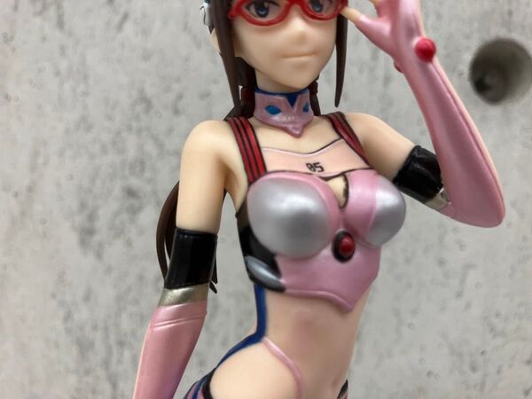 2016年 原型師:アサノユウジ 真希波 マリ フィギュア コネメガネ レーシング コスチューム パール塗装 プラグスーツ 外箱無