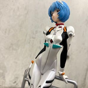 2010年 原型師:OSIRIS 綾波レイ フィギュア プラグスーツ 透けブルー リアル皺造形 一番くじ 美尻 エナメル 外箱無