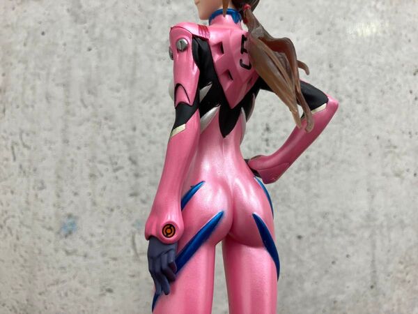 2010年 原型師:奥村幸生 真希波 マリ イラストリアス フィギュア フルリム眼鏡 後期版 プラグスーツ SEGA 外箱なし