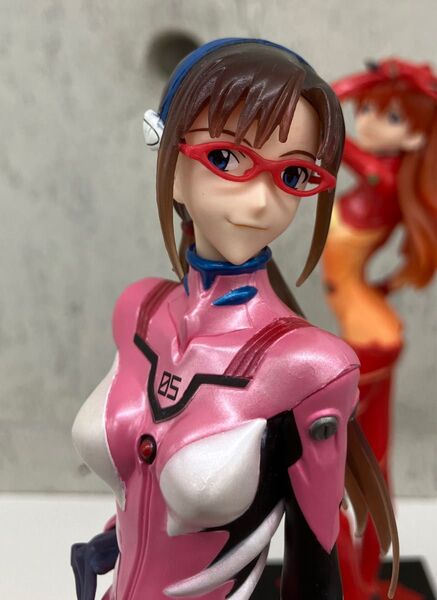 2010年 原型師:奥村幸生 真希波 マリ イラストリアス フィギュア フルリム眼鏡 後期版 プラグスーツ SEGA 外箱なし