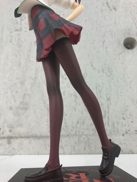 2015年 原型師:奥村幸生 真希波 マリ フィギュア 制服 サイハイ ストッキング カラータイツ SEGA 白パン 外箱なし