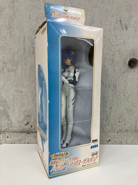 2004年 原型師:宮川武 綾波レイ フィギュア プラグスーツ ガイナックス20周年 エナメル質感 SEGA 版権正規品 外箱付
