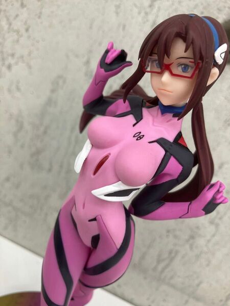 2021年 原型師:荒川貴大 真希波 マリ フィギュア 胸の大きいコネメガネ プラグスーツ 尻神 鏡面加工 SEGA 外箱無