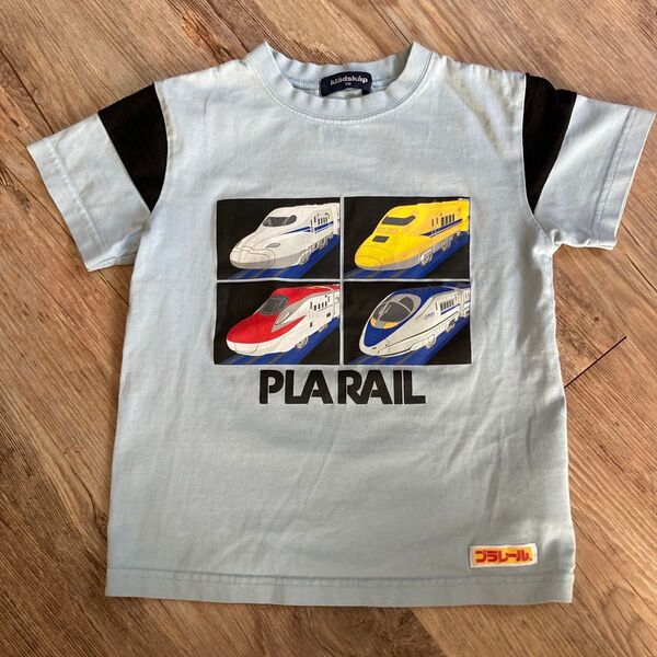 クレードスコープ プラレールコラボ新幹線Tシャツ 110