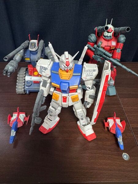 ガンプラ(ジャンク品) MGガンダム カトキ MGガンキャノン MGガンタンク 3機セット