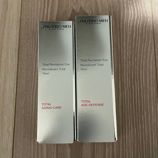 【5月購入品・新品未開封】資生堂メン トータルR アイ N クリーム(目もと用) 15g×2個