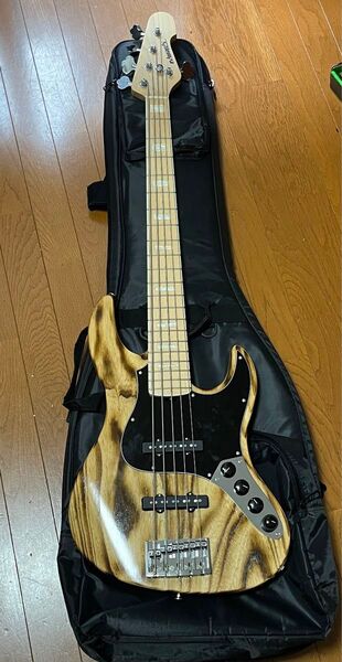 送料無料 EDWARDS E-AMAZE-AS-5/M エレキベース 5弦ベース