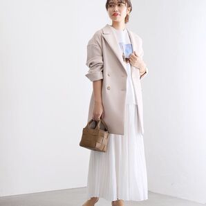 【タグ付】ラトータリテ★トリプルツイルミドルコート チェスターコート テーラード ジャケット 38